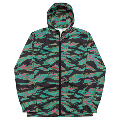 Miami Tiger Stripe CAMO Mens windbreaker - Windbreakers