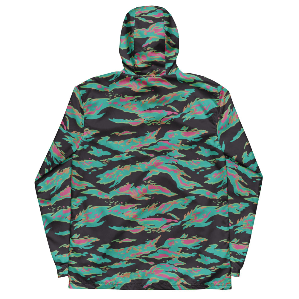 Miami Tiger Stripe CAMO Men’s windbreaker - Mens Windbreaker