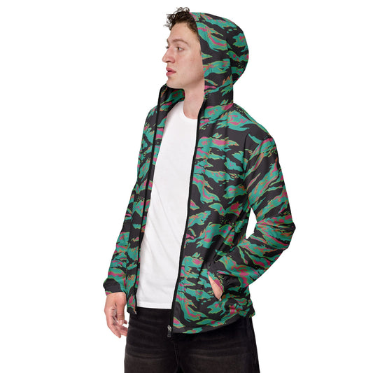 Miami Tiger Stripe CAMO Mens windbreaker - XS - Windbreakers