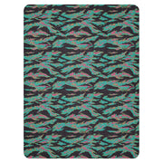 Tiger Stripe Miami CAMO Sherpa Blanket