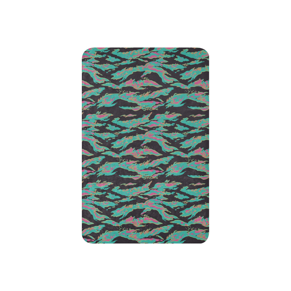 Miami Tiger Stripe CAMO Sherpa blanket - Blanket