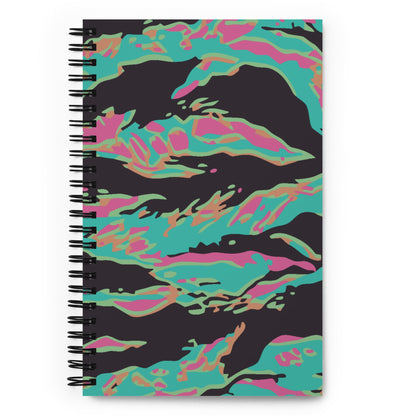 Miami Tiger Stripe CAMO Spiral Notebook