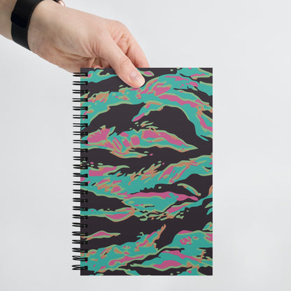 Miami Tiger Stripe CAMO Spiral notebook - Notebooks