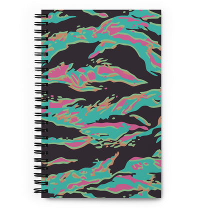 Miami Tiger Stripe CAMO Spiral notebook - Notebooks