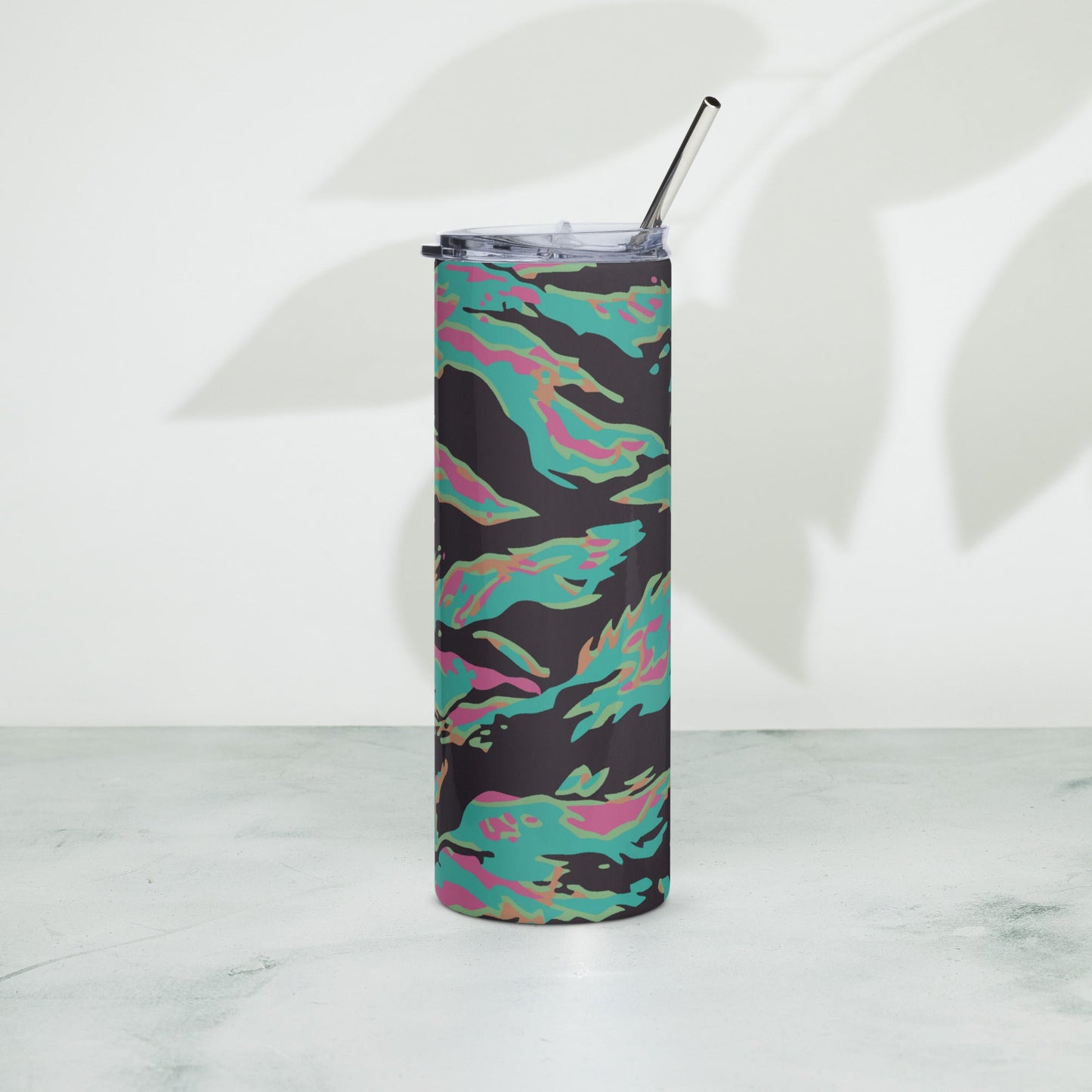 Miami Tiger Stripe CAMO Stainless Steel Tumbler