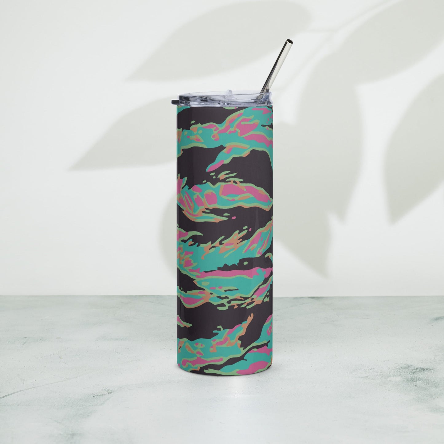Miami Tiger Stripe CAMO Stainless Steel Tumbler