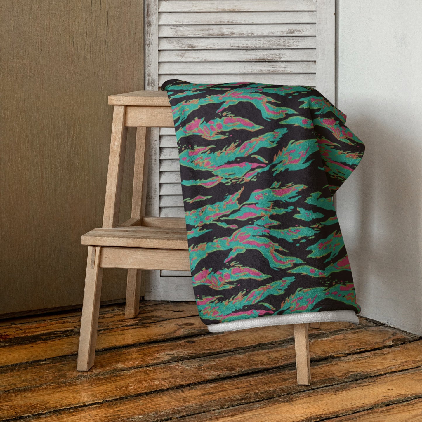 Miami Tiger Stripe CAMO Towel