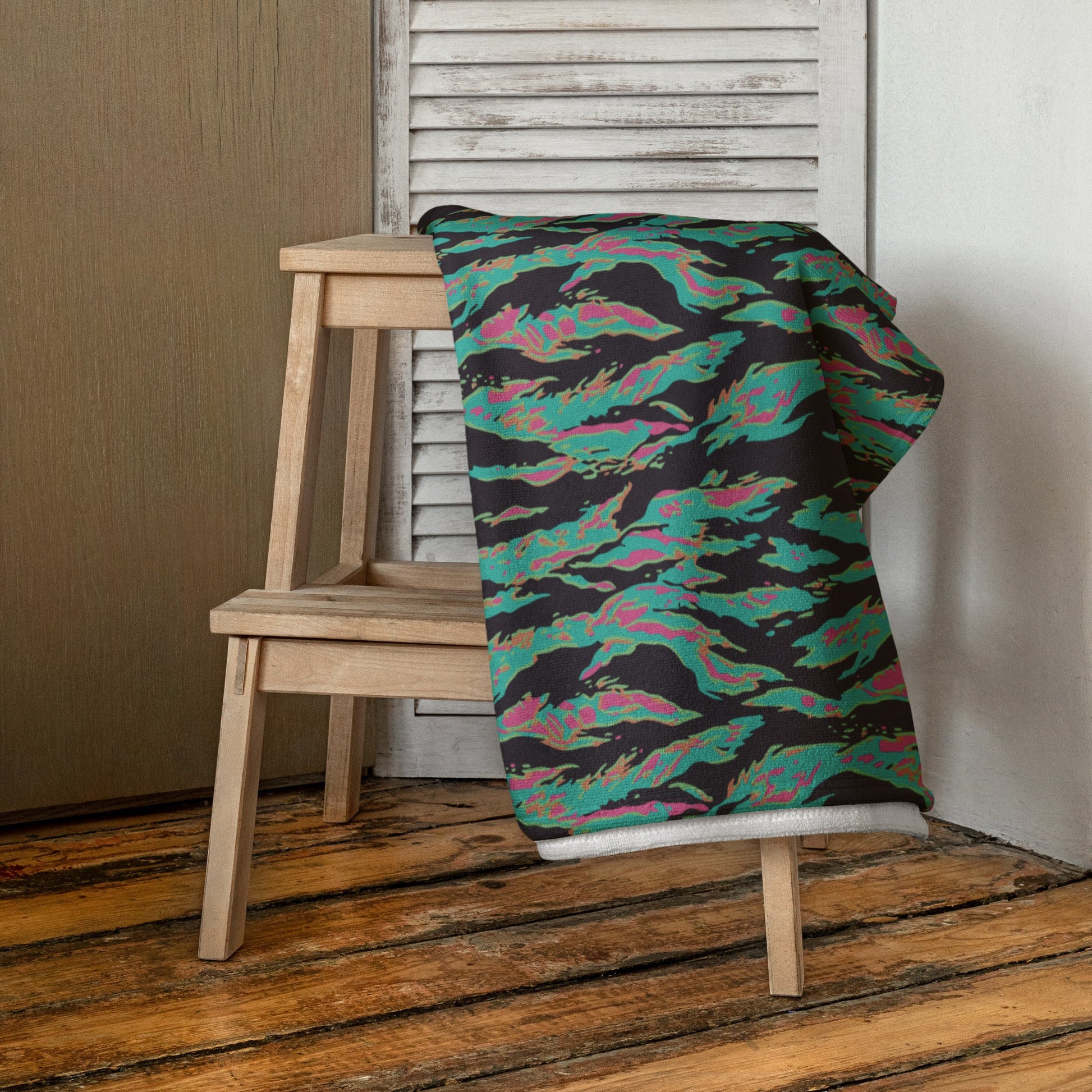 Miami Tiger Stripe CAMO Towel
