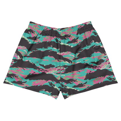 Miami Tiger Stripe CAMO Unisex Athletic Shorts