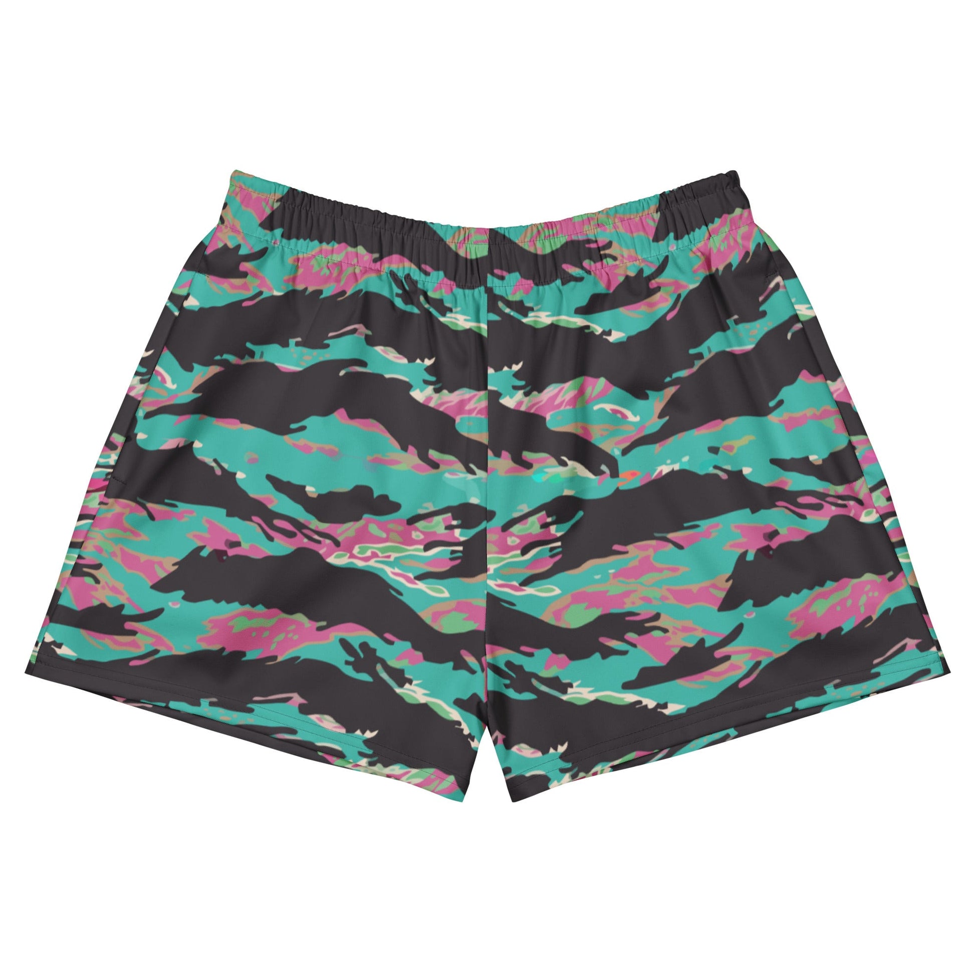 Miami Tiger Stripe CAMO Unisex Athletic Shorts