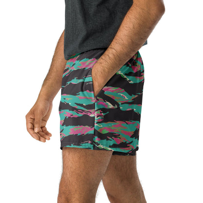 Miami Tiger Stripe CAMO Unisex Athletic Shorts - XS
