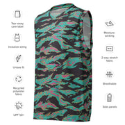 Tiger Stripe Miami CAMO Unisex Basketball Jersey