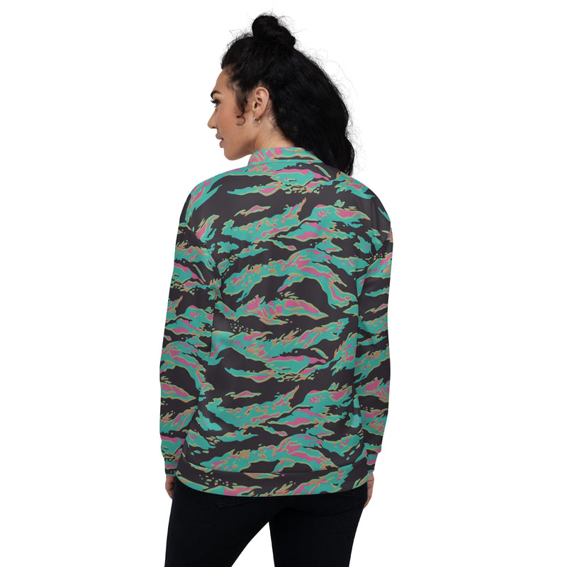 Tiger Stripe Miami CAMO Unisex Bomber Jacket