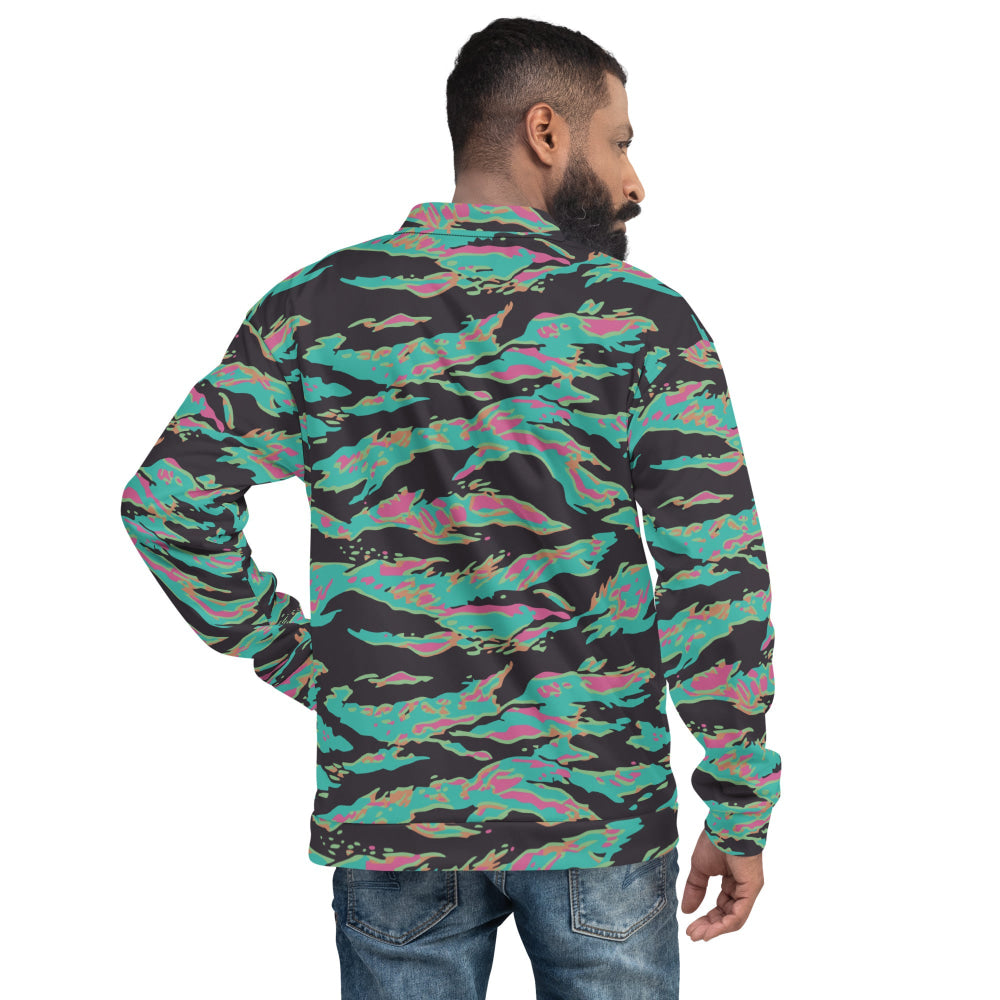 Miami Tiger Stripe CAMO Unisex Bomber Jacket