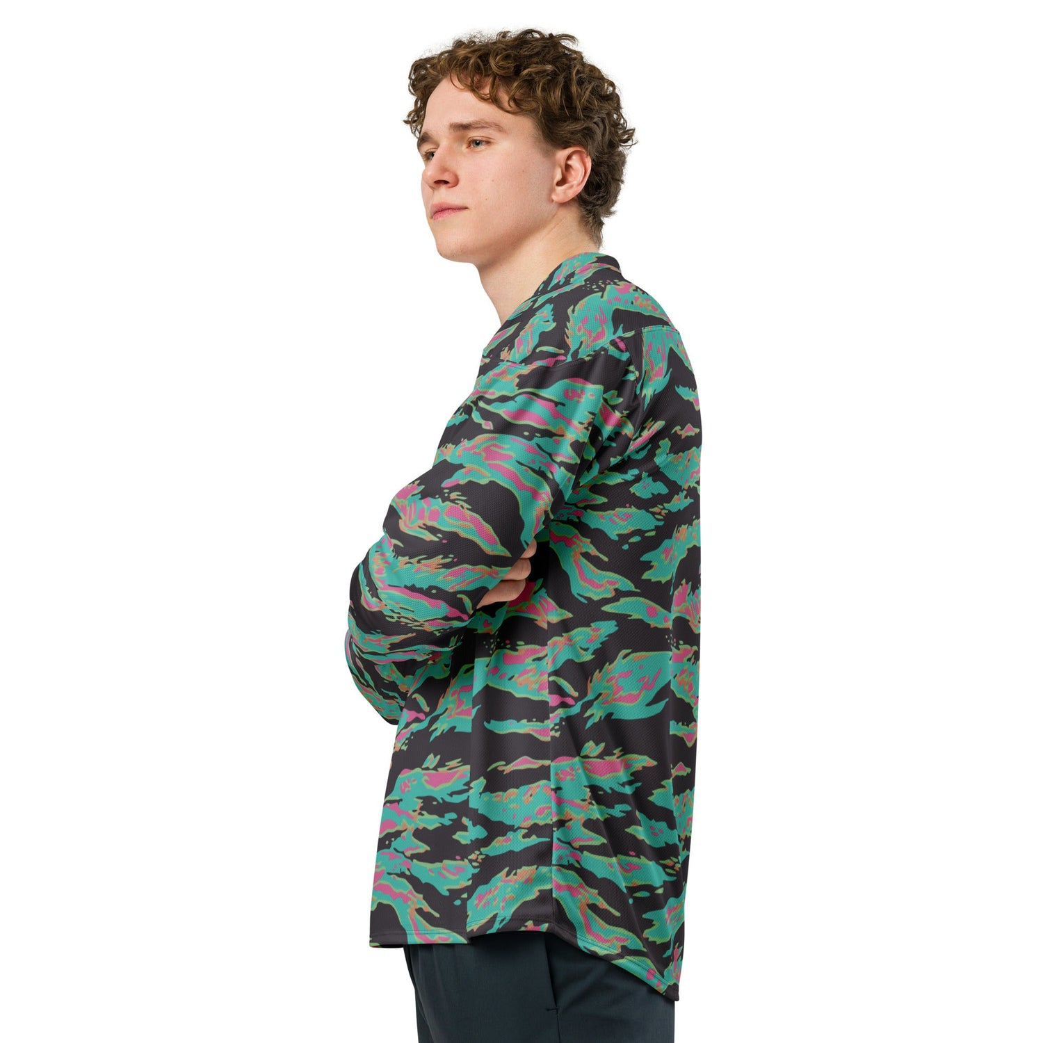 Miami Tiger Stripe CAMO Unisex Hockey Fan Jersey - 2XS