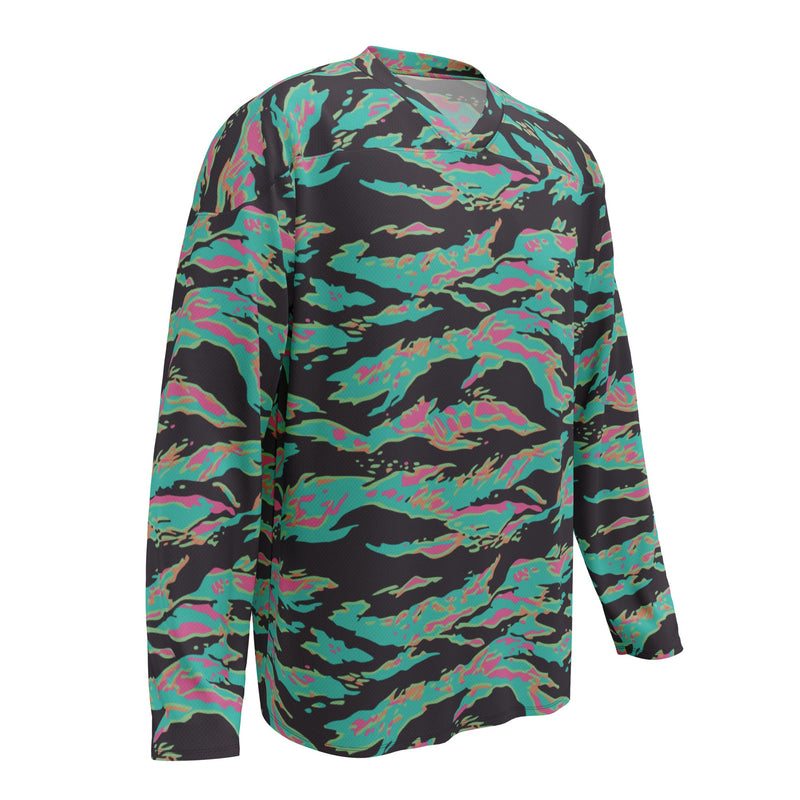 Tiger Stripe Miami CAMO Unisex Hockey Fan Jersey