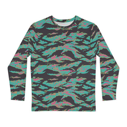 Miami Tiger Stripe CAMO Unisex Long-Sleeve Shirt - XS