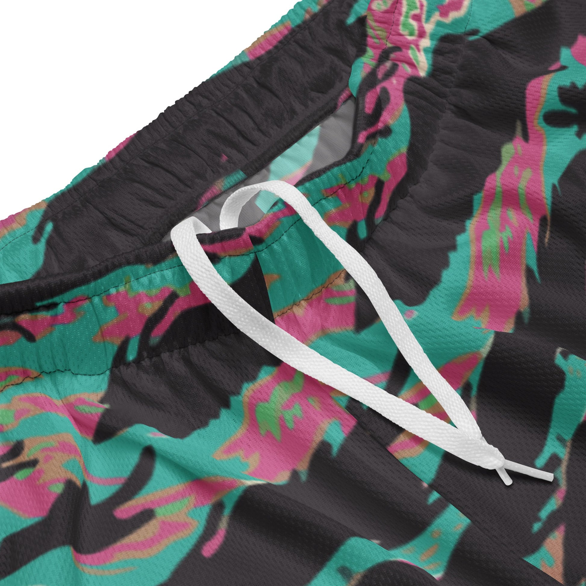Miami Tiger Stripe CAMO Unisex mesh shorts - Mesh Shorts