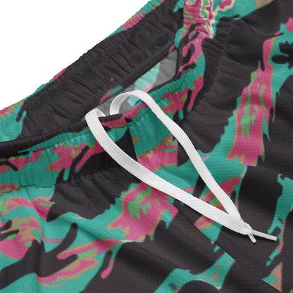 Miami Tiger Stripe CAMO Unisex mesh shorts - Mesh Shorts