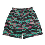 Tiger Stripe Miami CAMO Unisex Mesh Shorts - 2XS