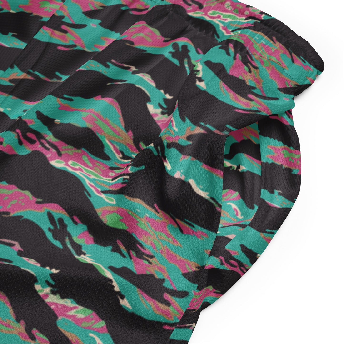 Miami Tiger Stripe CAMO Unisex mesh shorts - Mesh Shorts