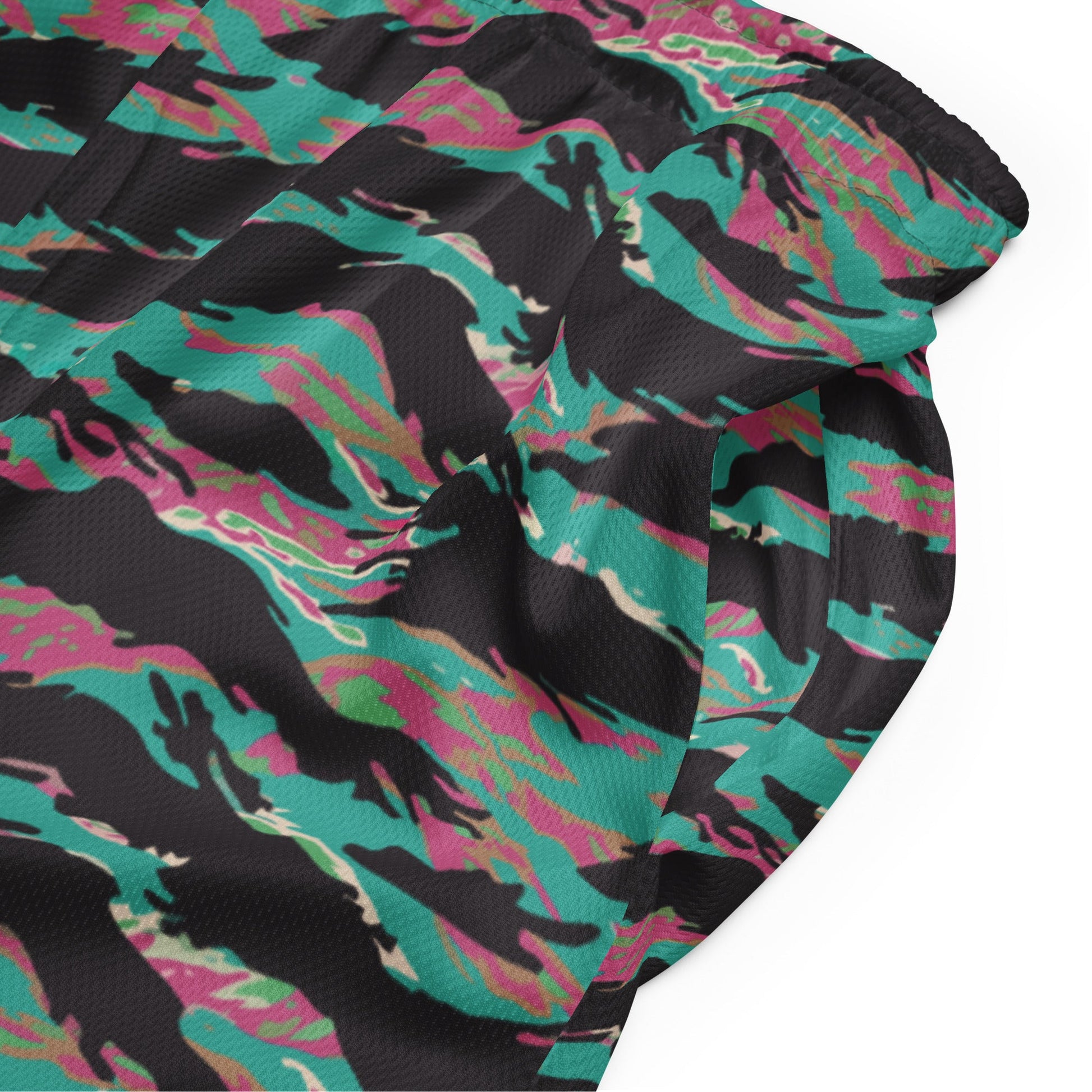 Miami Tiger Stripe CAMO Unisex mesh shorts - Mesh Shorts