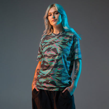 Miami Tiger Stripe CAMO unisex sports jersey - Sports Jerseys