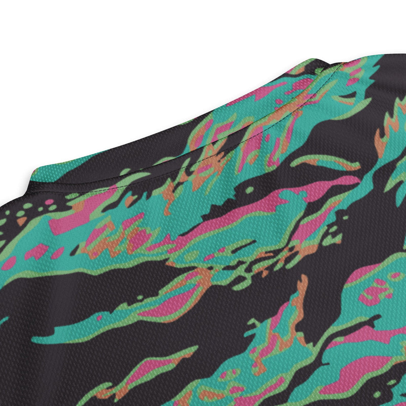 Tiger Stripe Miami CAMO Unisex Sports Jersey