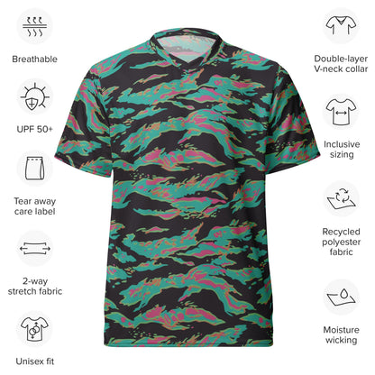 Miami Tiger Stripe CAMO unisex sports jersey - Unisex Sports Jersey