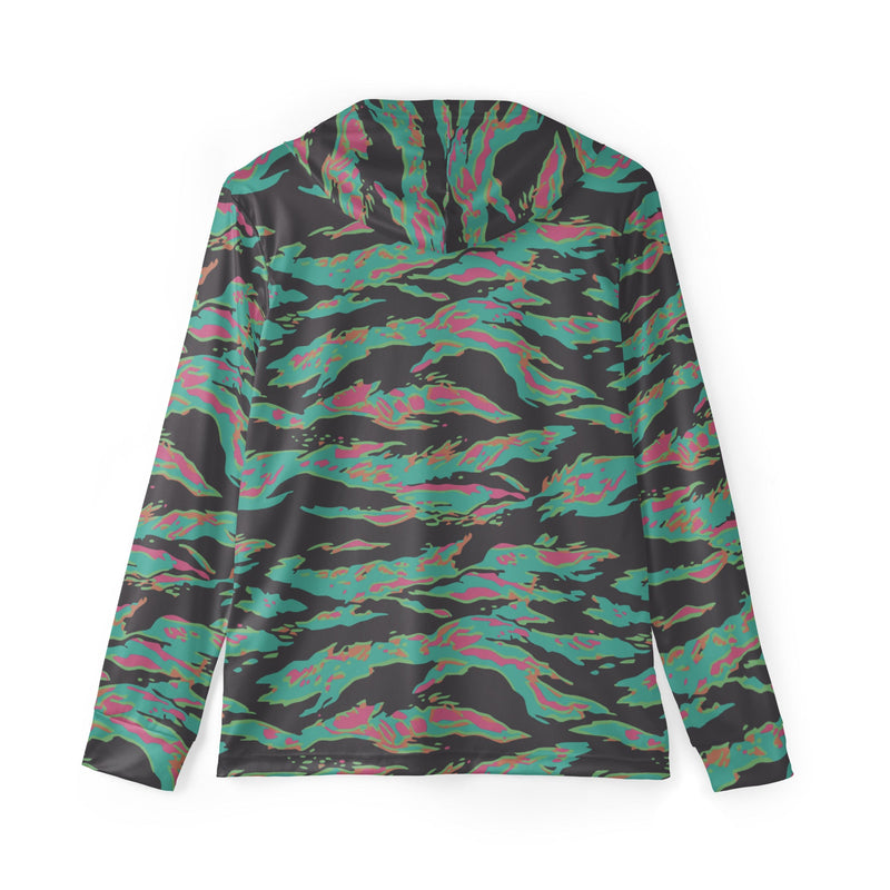 Tiger Stripe Miami CAMO Unisex Sports Warmup Hoodie