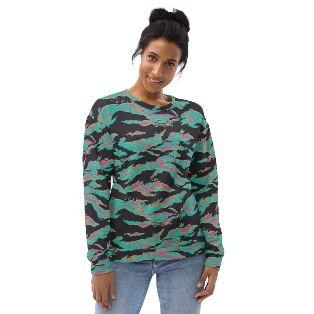 Miami Tiger Stripe CAMO Unisex Sweatshirt