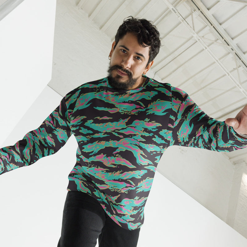 Tiger Stripe Miami CAMO Unisex Sweatshirt