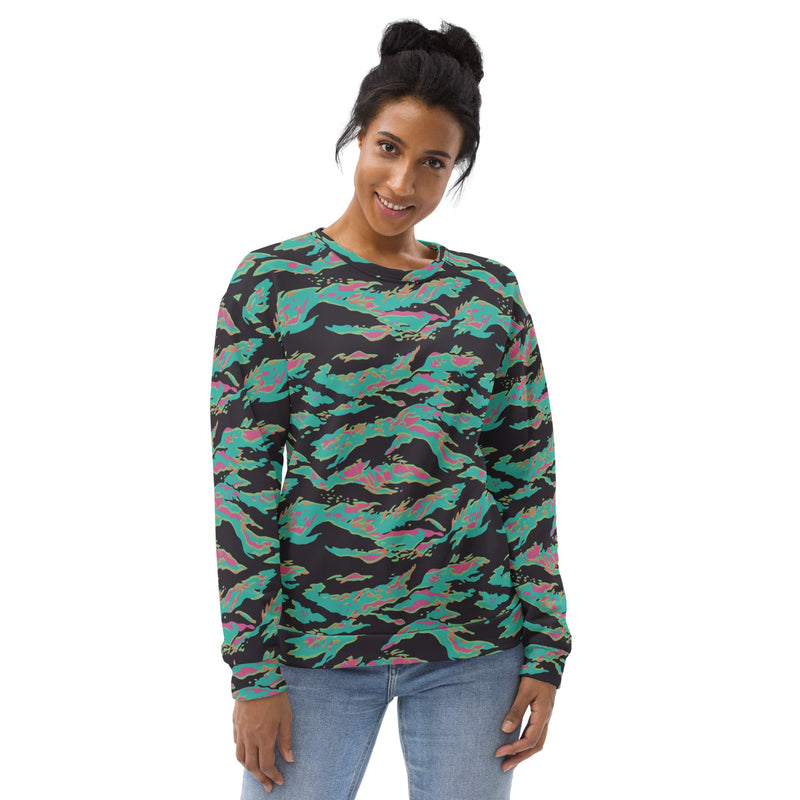 Tiger Stripe Miami CAMO Unisex Sweatshirt