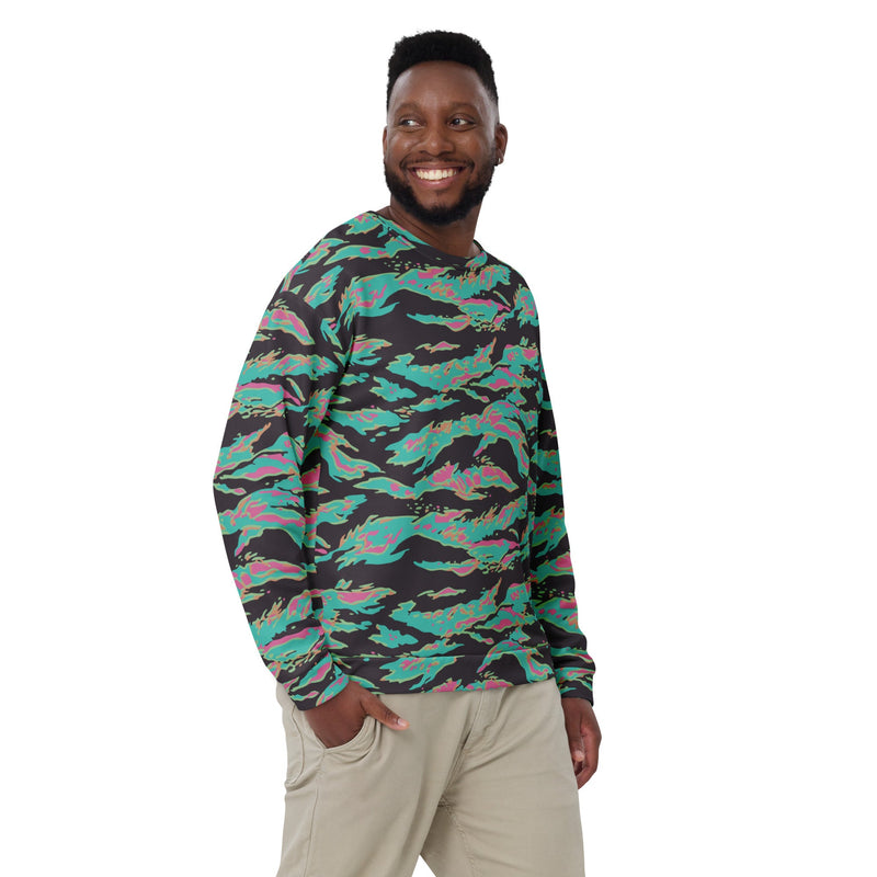 Tiger Stripe Miami CAMO Unisex Sweatshirt