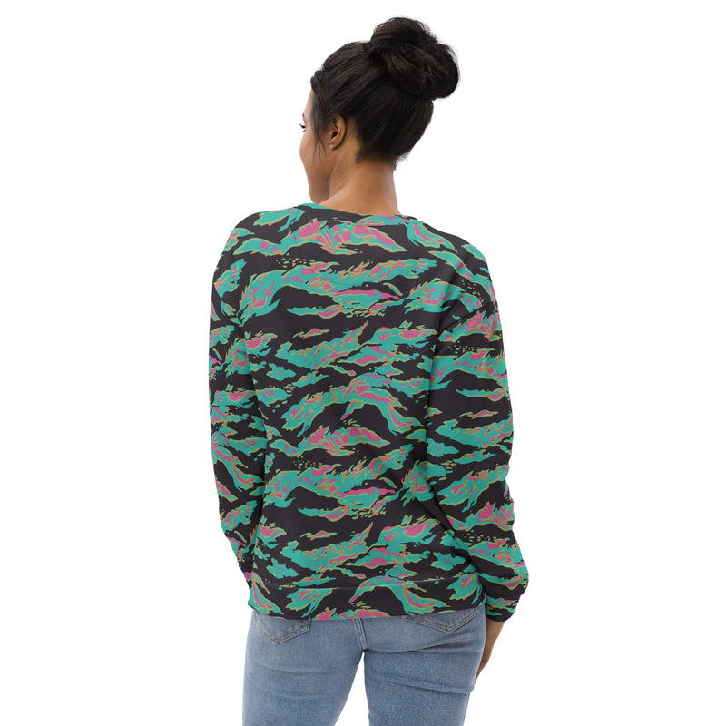Tiger Stripe Miami CAMO Unisex Sweatshirt