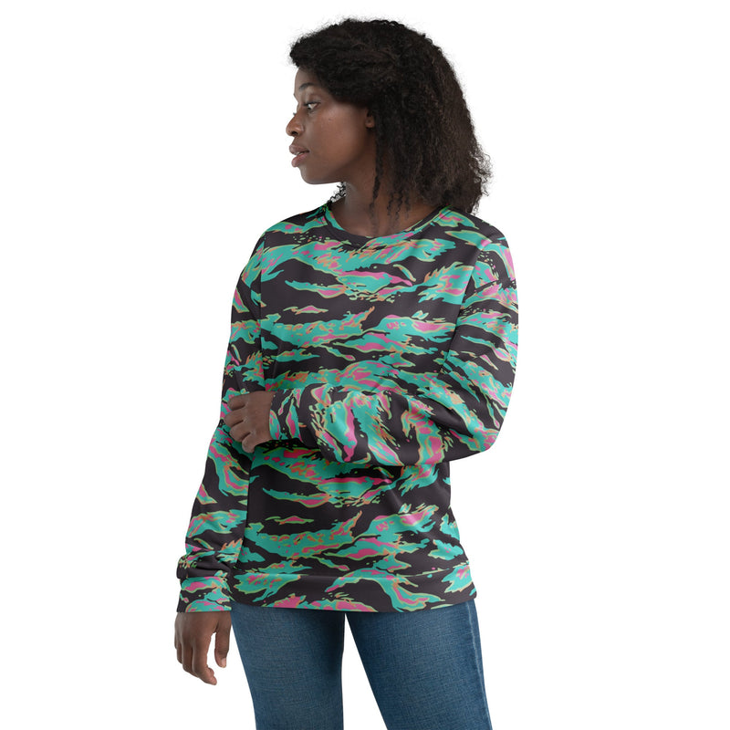 Tiger Stripe Miami CAMO Unisex Sweatshirt