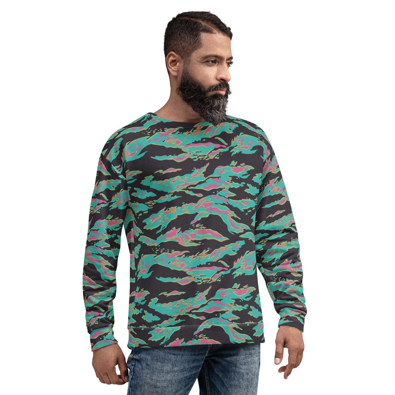 Tiger Stripe Miami CAMO Unisex Sweatshirt