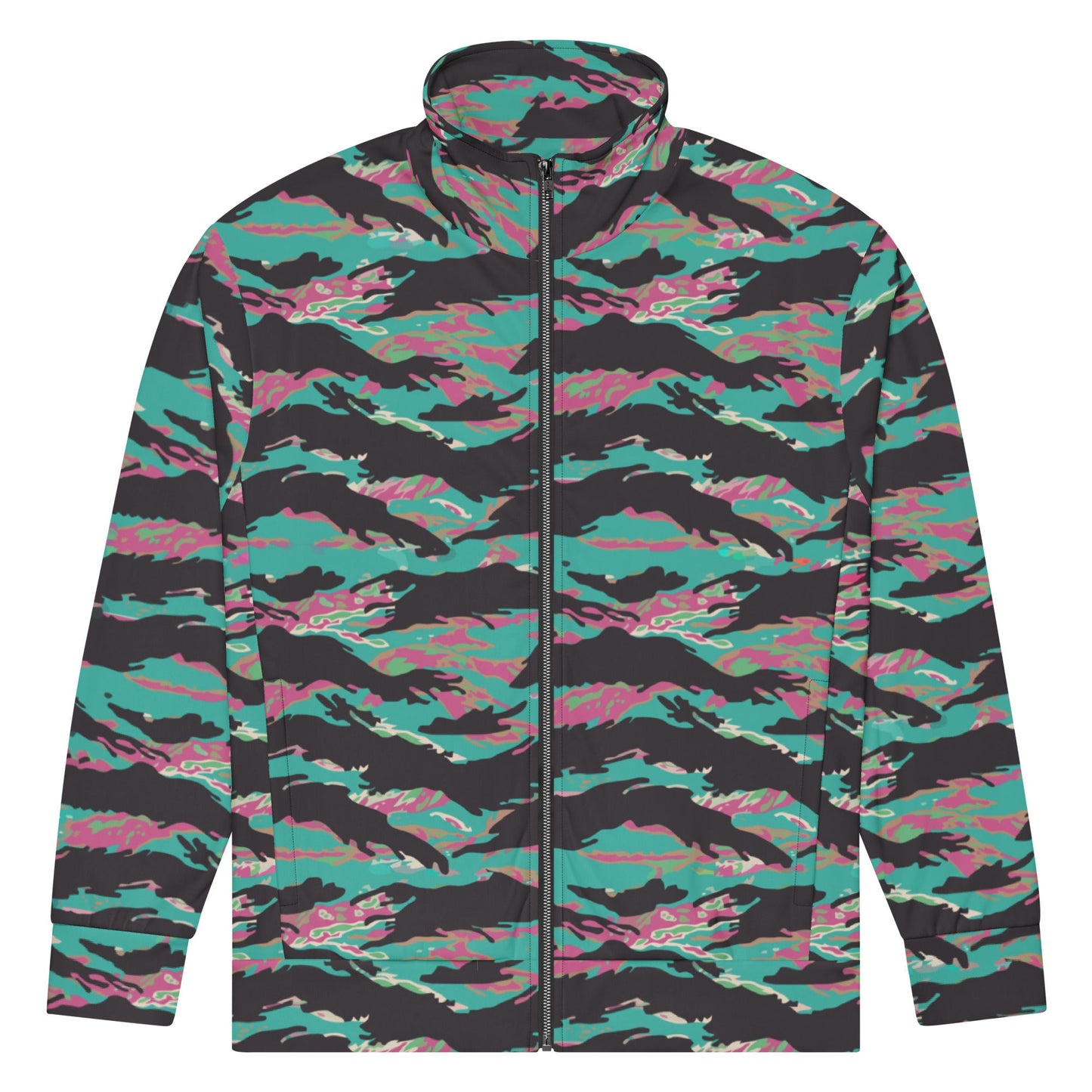 Miami Tiger Stripe CAMO Unisex track jacket - Track Jackets