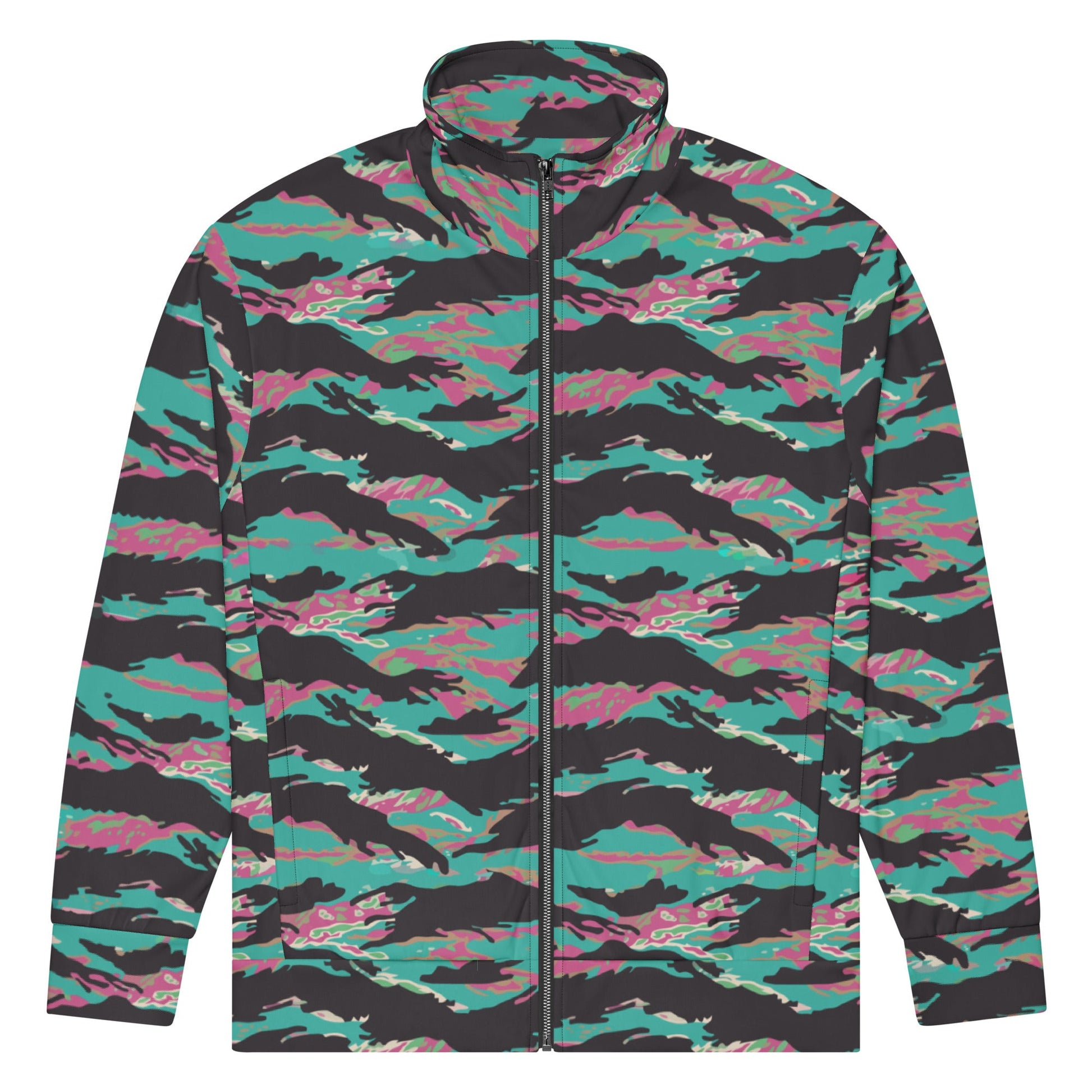 Miami Tiger Stripe CAMO Unisex track jacket - Track Jackets