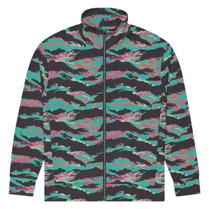 Miami Tiger Stripe CAMO Unisex track jacket - Track Jackets
