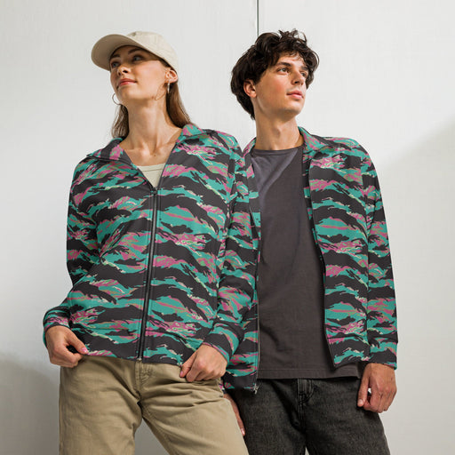 Tiger Stripe Miami CAMO Unisex Track Jacket - 2XS