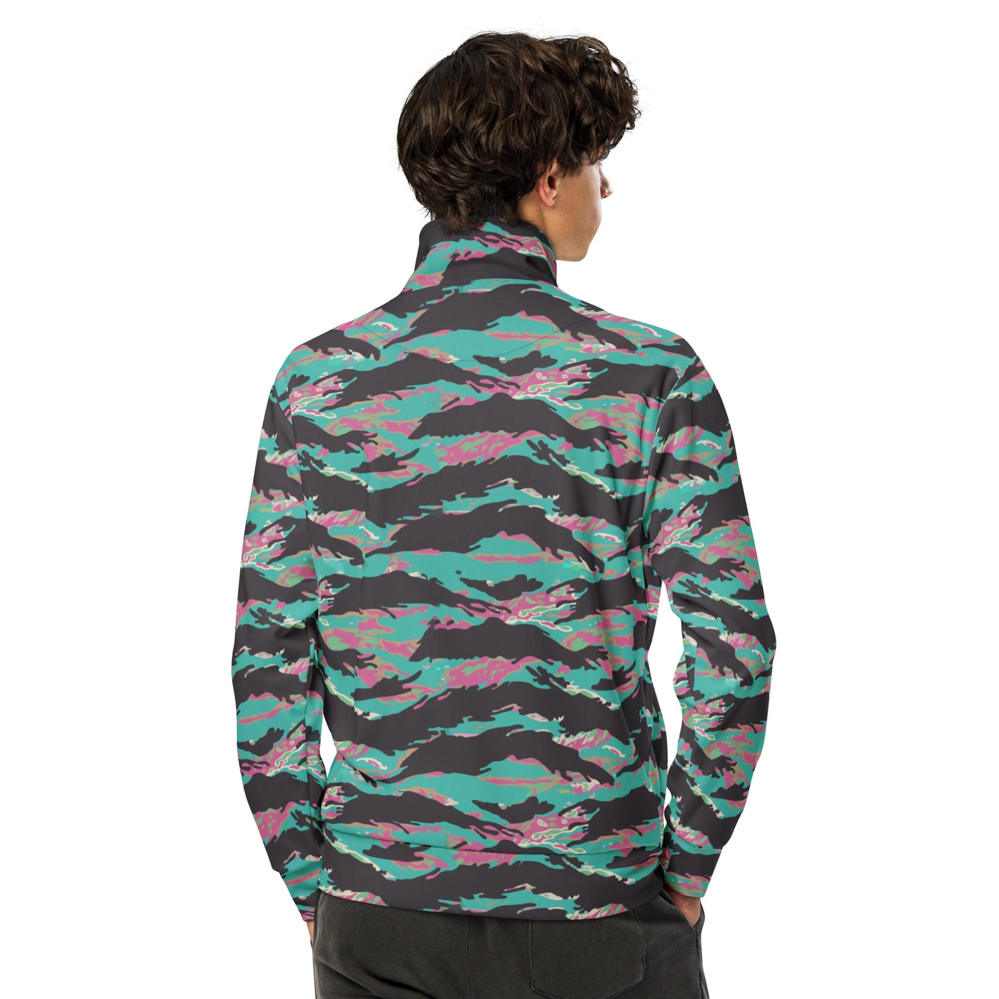 Miami Tiger Stripe CAMO Unisex track jacket - Track Jackets