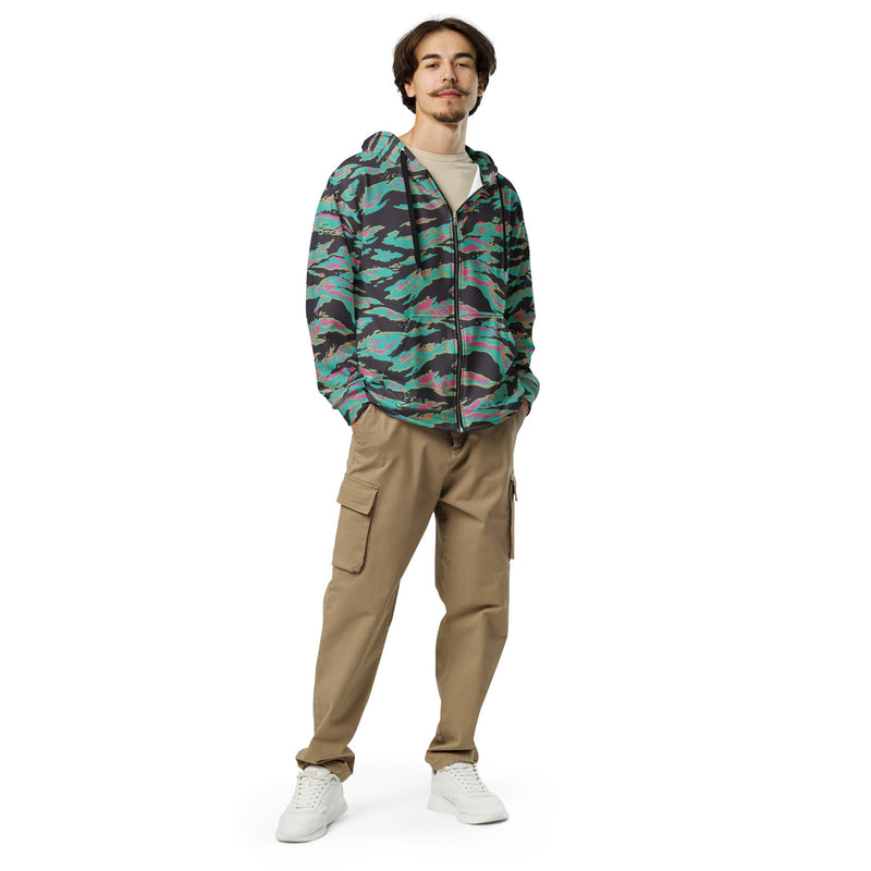 Tiger Stripe Miami CAMO Unisex Zip Hoodie