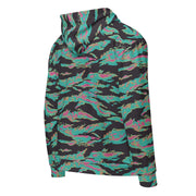 Tiger Stripe Miami CAMO Unisex Zip Hoodie