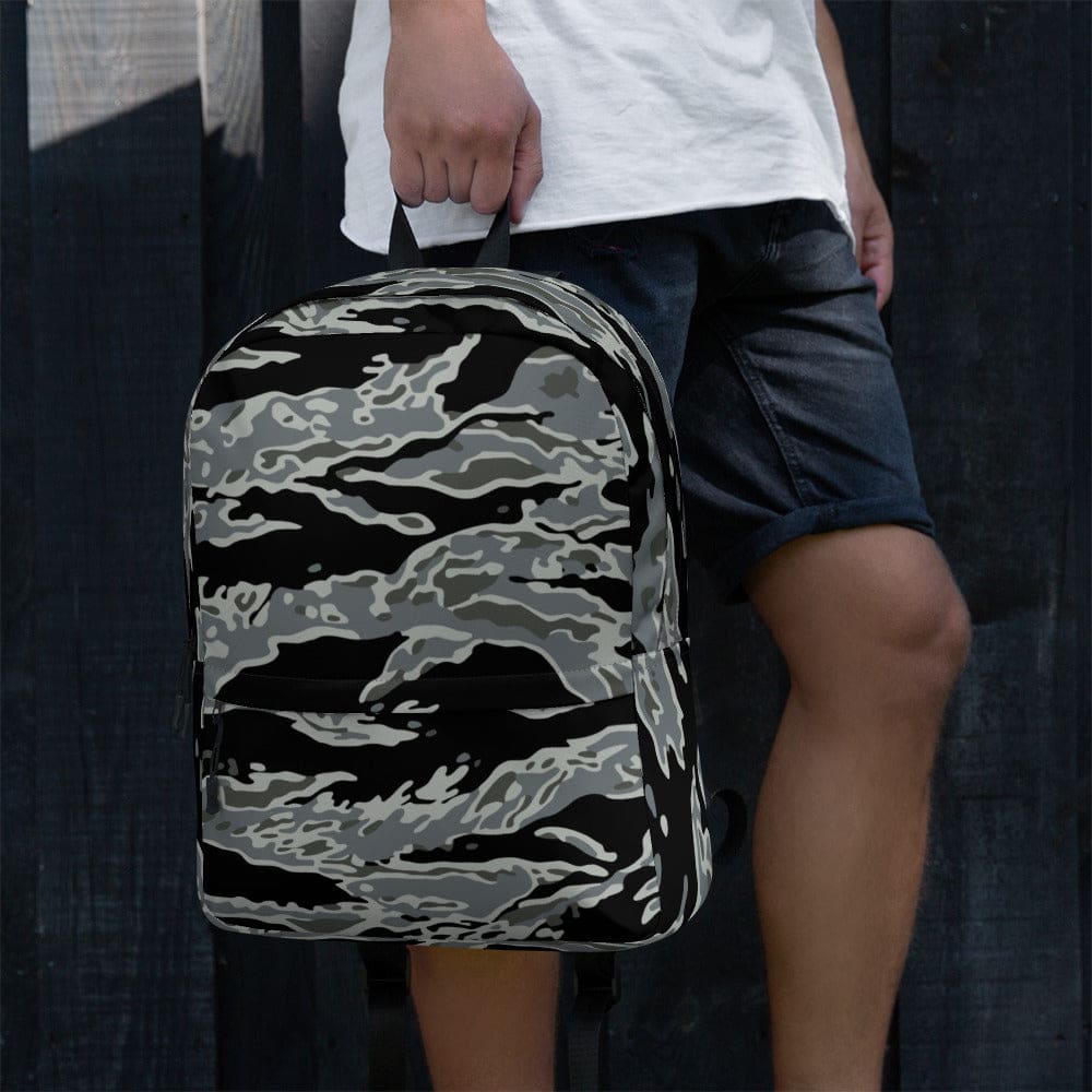 Miami Tiger Stripe Urban Grey CAMO Backpack