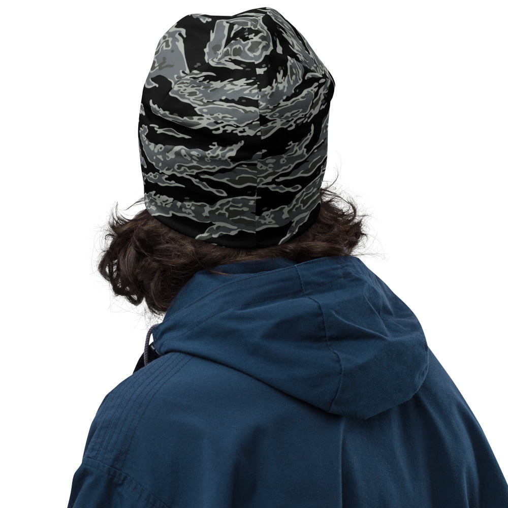 Miami Tiger Stripe Urban Grey CAMO Beanie