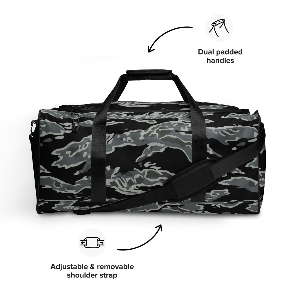 Miami Tiger Stripe Urban Grey CAMO Duffle bag - Bag