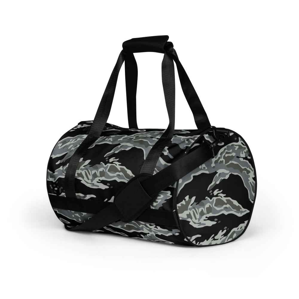 Miami Tiger Stripe Urban Grey CAMO gym bag - Gym Bag