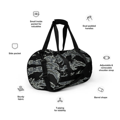 Miami Tiger Stripe Urban Grey CAMO gym bag - Gym Bag