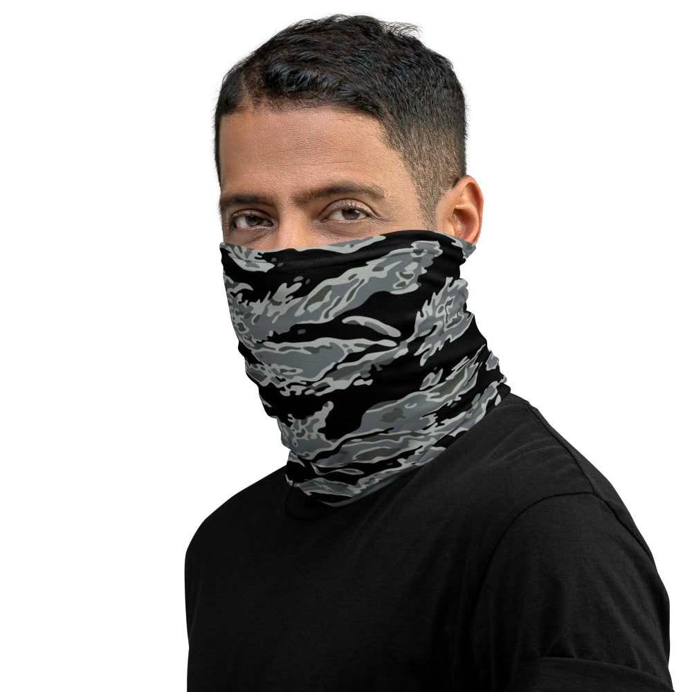 Miami Tiger Stripe Urban Grey CAMO Neck Gaiter